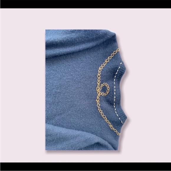 Retro Sweater Stylish Beaded Glitter Women’s Fashion - Picture 8 of 10